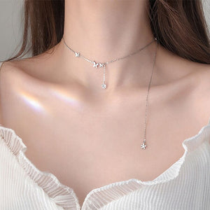 Butterfly Tassel Anklet Set