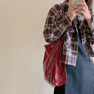 Commuter Soft Leather Tote Bag
