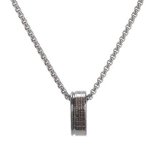 Load image into Gallery viewer, Hip Hop Bungee Men&#39;s Ring Necklace
