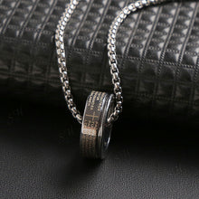 Load image into Gallery viewer, Hip Hop Bungee Men&#39;s Ring Necklace
