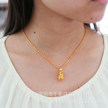Load image into Gallery viewer, Gold Plated Lucky Money Bag Jewelry Set
