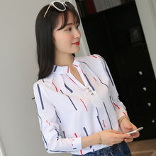 Load image into Gallery viewer, Casual Long-Sleeved Loose White Collar
