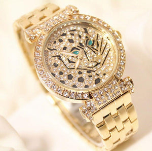 Leopard Quartz Watch by Bee Sister