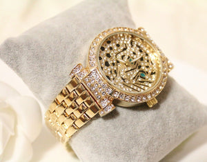 Leopard Quartz Watch by Bee Sister