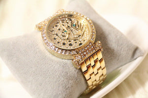 Leopard Quartz Watch by Bee Sister