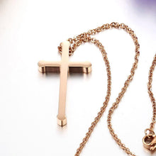 Load image into Gallery viewer, Titanium Cross Necklace

