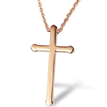 Load image into Gallery viewer, Titanium Cross Necklace

