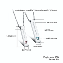Load image into Gallery viewer, Forever Love Couple Necklace
