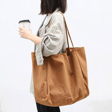 Load image into Gallery viewer, Korean Wild Retro Canvas Shoulder Bag
