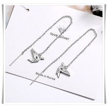 Load image into Gallery viewer, Paper Cranes Silver 925 Set
