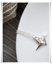 Load image into Gallery viewer, Paper Cranes Silver 925 Set
