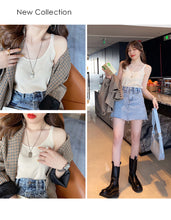 Load image into Gallery viewer, Camisole Women Sleeveless Summer Top Shirt
