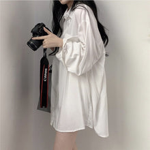 Load image into Gallery viewer, New Wild Korean Loose Design Long-sleeved Shirt
