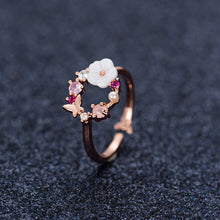 Load image into Gallery viewer, Pinduoduo Douyin Blossom Flower Butterfly Jewelry Set
