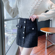 Load image into Gallery viewer, High-waist A-line Female Short Skirt
