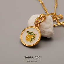 Load image into Gallery viewer, High-end Enamel Mango Jewelry Set
