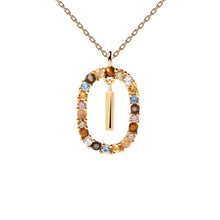 Load image into Gallery viewer, PDPAOLA Luxury Letter Necklace with Free Ring and Earring

