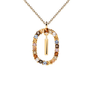 PDPAOLA Luxury Letter Necklace with Free Ring and Earring