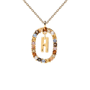 PDPAOLA Luxury Letter Necklace with Free Ring and Earring