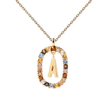 Load image into Gallery viewer, PDPAOLA Luxury Letter Necklace with Free Ring and Earring
