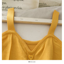 Load image into Gallery viewer, Summer Camisole Slim Knit Sweater Shirt
