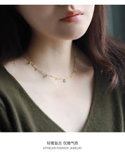 Load image into Gallery viewer, Niche Light Luxury Green Zircon Jewelry Set

