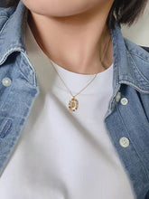 Load image into Gallery viewer, PDPAOLA Luxury Letter Necklace with Free Ring and Earring
