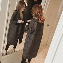 Load image into Gallery viewer, Korean Style Forest Woolen Mid-length Winter Coat
