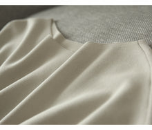 Load image into Gallery viewer, Pullover Comfortable Knit Sweater Top Shirt with Necklace

