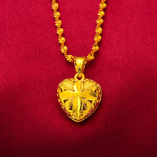 Load image into Gallery viewer, Love Flower Gold Plated Jewelry Set
