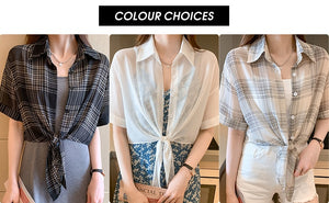 New Summer Chiffon Sun Protection Shirt