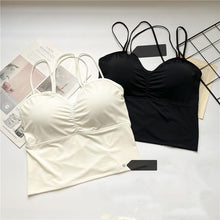 Load image into Gallery viewer, Cross-beautiful Back Sling Wrap Vest-style Top Shirt
