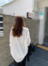 Load image into Gallery viewer, Real Shot Solid Color Outer Wear Long-sleeved Shirt
