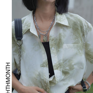 Light Green French Salt Polo Top Shirt