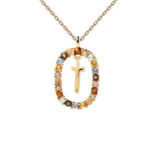 Load image into Gallery viewer, PDPAOLA Luxury Letter Necklace with Free Ring and Earring

