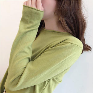 Western Style Round Neck Knit Sweater