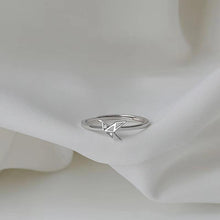 Load image into Gallery viewer, Paper Cranes Silver 925 Set

