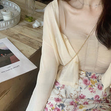 Load image into Gallery viewer, Summer Seaside Thin Sunscreen Silk Cardigan
