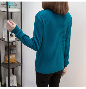 New Fashion Knit Top Slimming Bottoming Sweater
