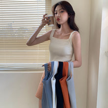 Load image into Gallery viewer, Summer Knit Suspender Vest Shirt
