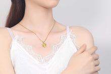 Load image into Gallery viewer, Gold Plated Four-leaf Clover Jewelry Set
