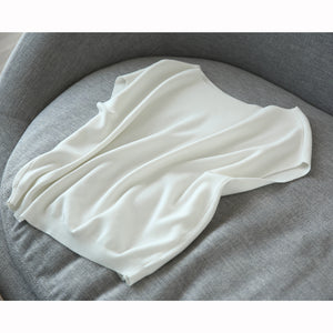 Pullover Comfortable Knit Sweater Top Shirt with Necklace