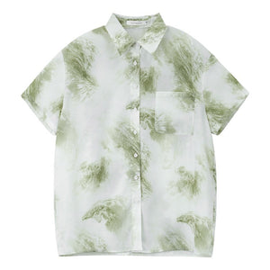 Light Green French Salt Polo Top Shirt
