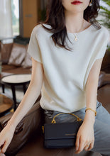 Load image into Gallery viewer, Pullover Comfortable Knit Sweater Top Shirt with Necklace
