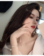 Load image into Gallery viewer, Niche Light Luxury Green Zircon Jewelry Set
