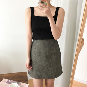 Casual Slim Fit and Thin Elastic Inner Sling Shirt