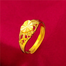 Load image into Gallery viewer, Classic Sand Gold Rings
