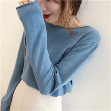Load image into Gallery viewer, Western Style Round Neck Knit Sweater
