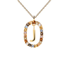Load image into Gallery viewer, PDPAOLA Luxury Letter Necklace with Free Ring and Earring
