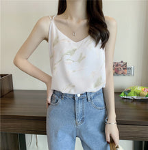 Load image into Gallery viewer, Camisole 2021 Summer Women Chiffon Top Shirt
